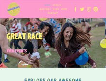Tablet Screenshot of greatrace.com.au